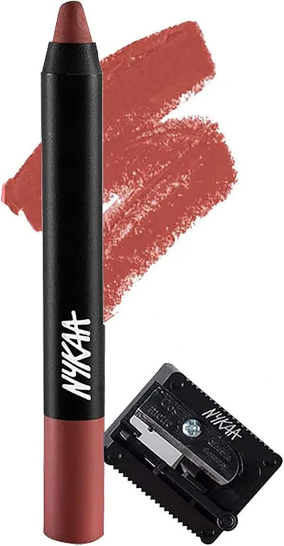 Nykaa Matteilicious Lip Crayon - Next Level Nude 04
