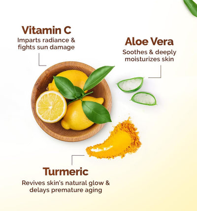 Mamaearth Vitamin C Face Wash with Turmeric & Aloe Vera - 250ml - Image 4