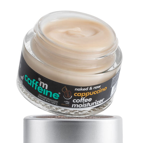 mCaffeine Naked & Raw Cappuccino Coffee Face Moisturizer