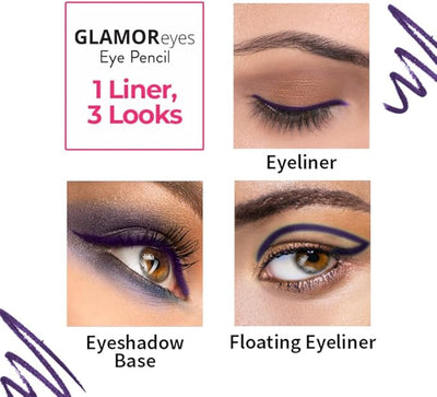 Nykaa Glamoreyes Eye Pencil - Violet Wizard 06 - Image 5