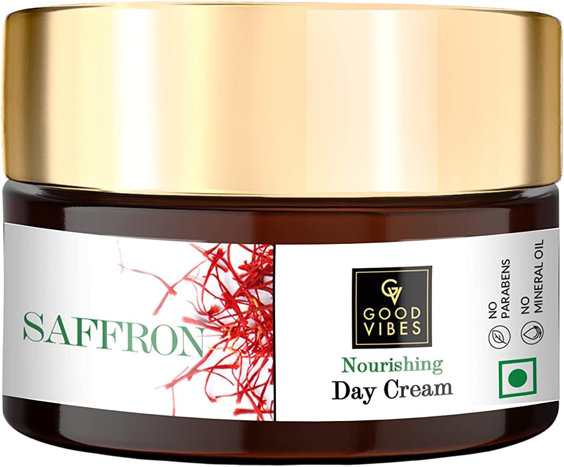 Good Vibes Saffron Nourishing Day Cream 100g - Face Moisturiser