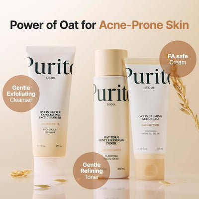 Purito Seoul Oat PDRN Gentle Refining Toner, 200ml - Face Serum & Treatment - Image 6