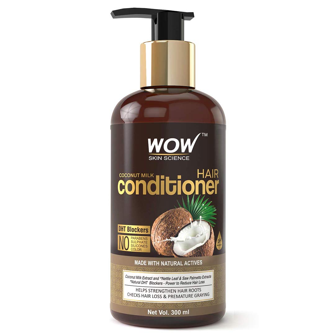 Wow Coconut Milk Conditioner for Nourished Hair, 300ml