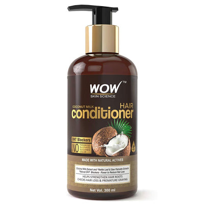 Wow Coconut Milk Conditioner for Nourished Hair, 300ml