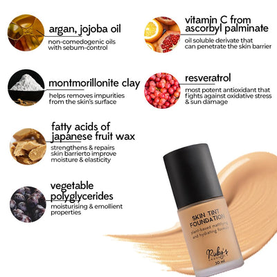 Ruby's Organics Mattifying Liquid Foundation - Medium Coverage, 30ml - Image 6