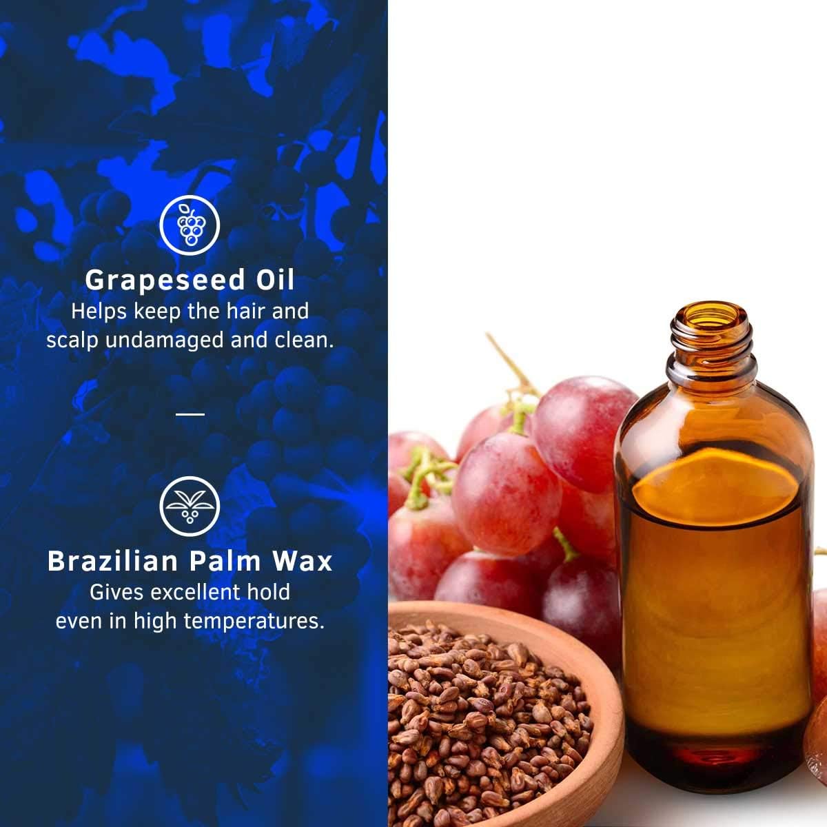 Ustraa Hair Wax Strong Hold - Matte Look with Grape Seed Oil, 100g - Image 5
