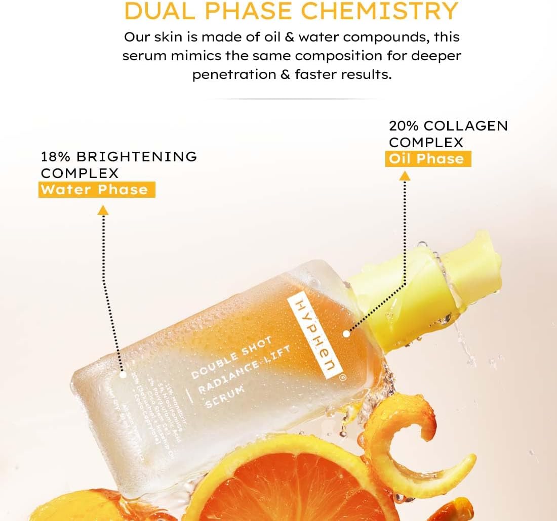 Hyphen Face Serum - 18% Brightening + 20% Collagen Boost - 50ml - Image 3