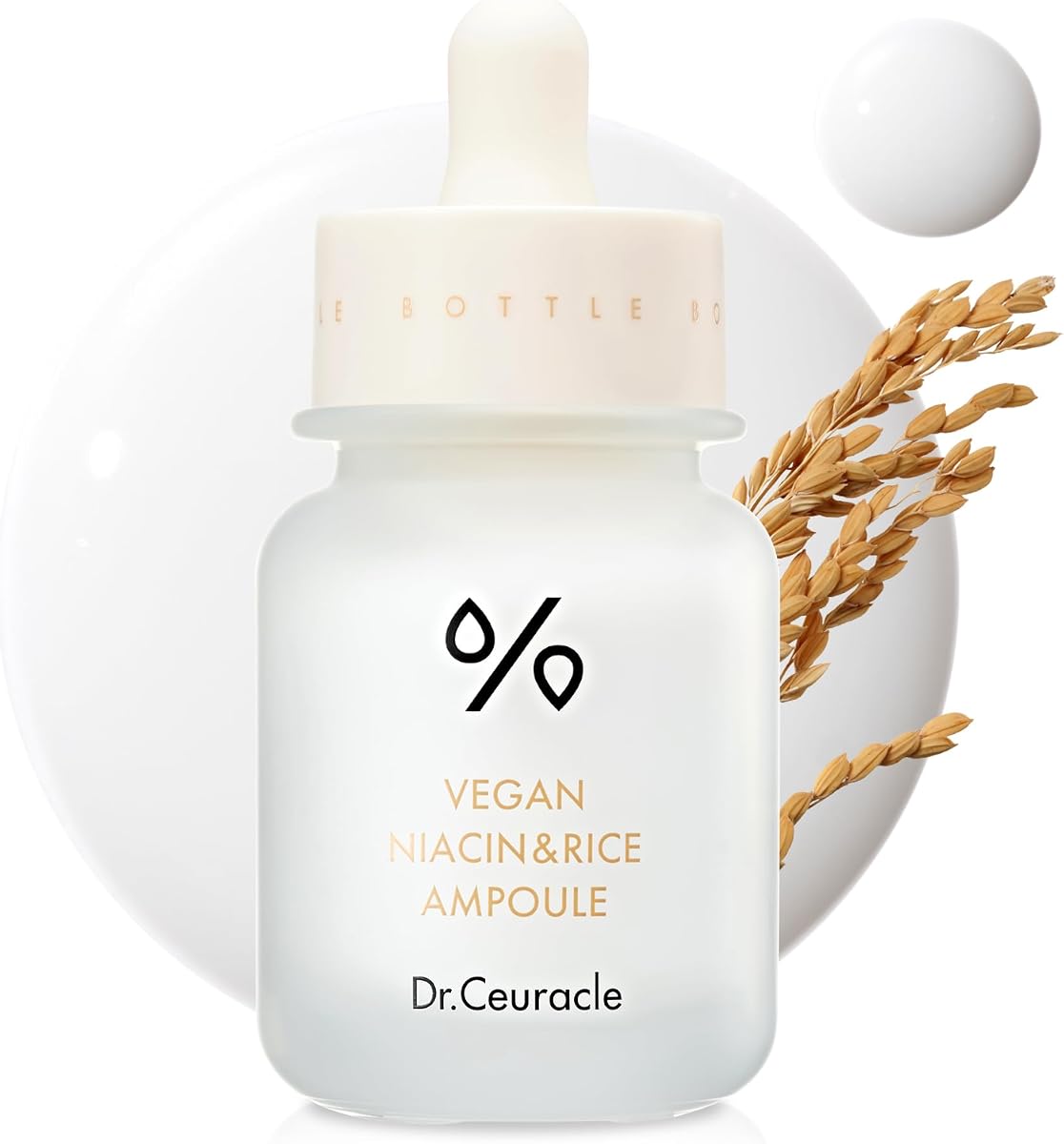 Dr.Ceuracle Vegan Niacin & Rice Ampoule - Face Serum, 30ml