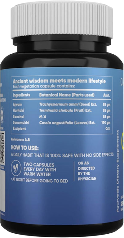 Aadar Re-LAX Capsule - Gut Health & Probiotics with Senna, 60 Capsules - Image 2