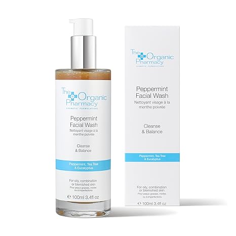 The Organic Pharmacy Peppermint Facial Wash - 100ml - Image 2