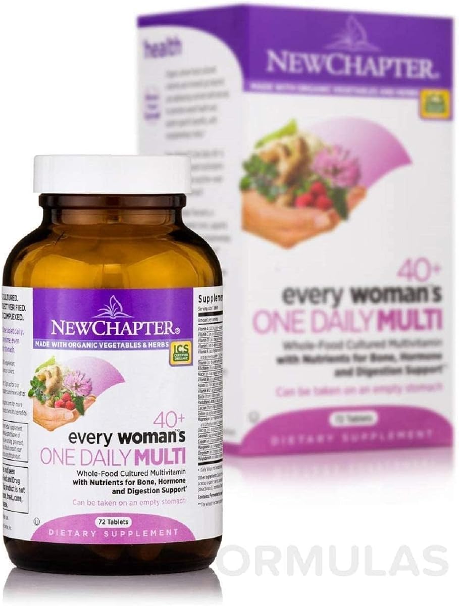 New Chapter Every Woman's One Daily 40+ Multivitamin Tablets - 330g - Image 6