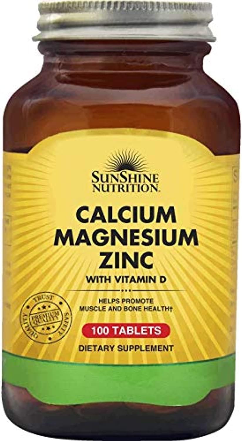 Sunshine N Calcium Magnesium Zinc With Vit D3 100 Tab