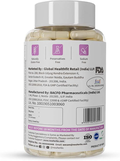 Neuherbs Milk Thistle Liver Detox Supplement - 60 Capsules - Image 3