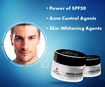Urban Gabru Insta Glow Fairness Cream with Acne Control and SPF 50 - 50g - Image 5