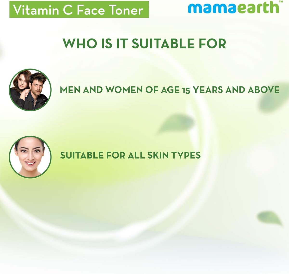 Mamaearth Vitamin C Face Toner with Aloe Vera & Cucumber - 200ml - Image 6