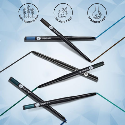Sugar Cosmetics Kohl Of Honour Intense Kajal - 01 Black Out, Single Blister - Image 5