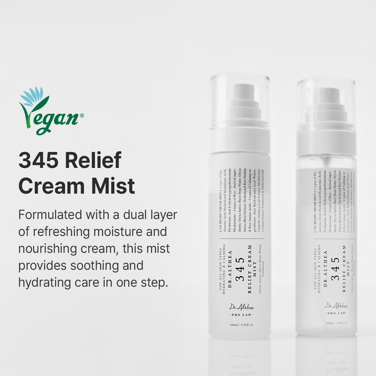 Dr.Althea Relief Cream Mist - Face Moisturiser, 60ml - Image 2