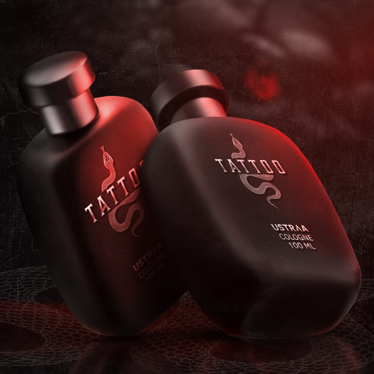 Ustraa Men's Cologne - Tattoo, 100ml Fragrance - Image 4