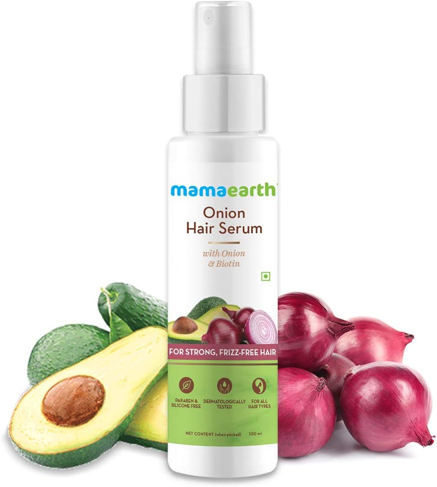 Mamaearth Onion Hair Serum with Biotin & D-Panthenol - 100ml - Image 2