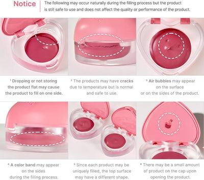 Dasique Souffle Color Pot - #02 Pomelo Pudding, Semi-Matte Cream, Lip & Cheek Cosmetic - Image 8