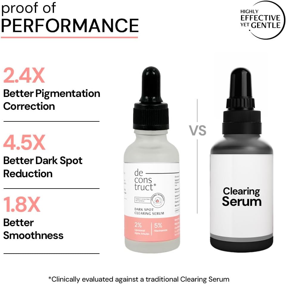 Deconstruct 5% Niacinamide + 2% Alpha Arbutin Face Serum - 10ml - Image 4