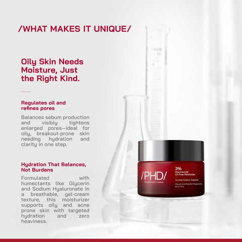 PHD 3% Niacinamide Oil-Free Moisturizer 50g