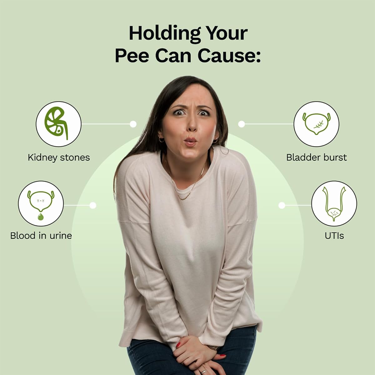 Pee Safe Toilet Seat Sanitizer Spray - Floral Fragrance, 75ml - Image 3