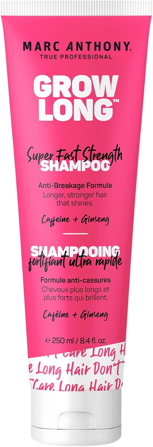 Marc Anthony Strengthening Grow Long Shampoo - Enriched with Caffeine & Ginseng - 250ml