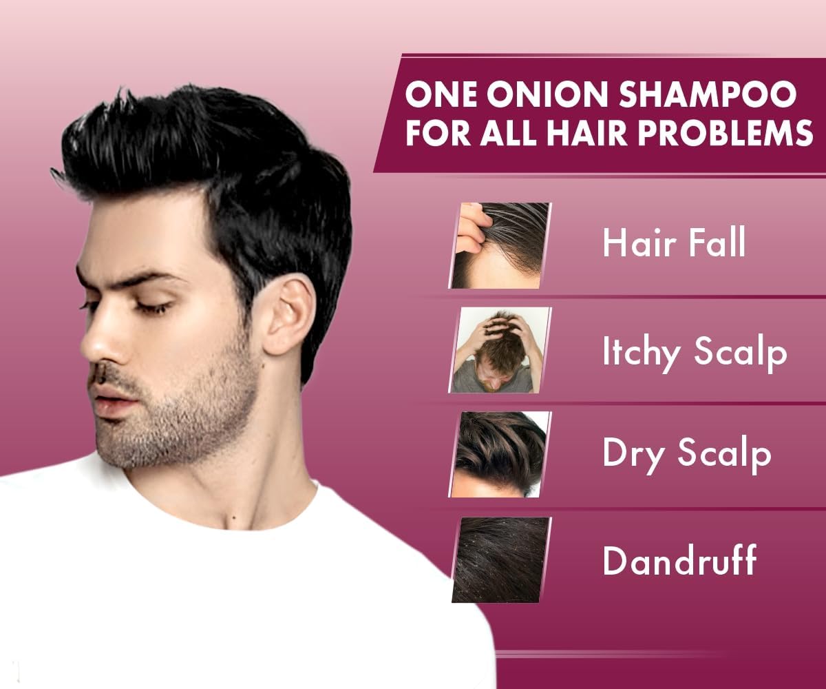 Urban Gabru Natural Onion Shampoo - Paraben & Sulphate Free, 200g - Image 5
