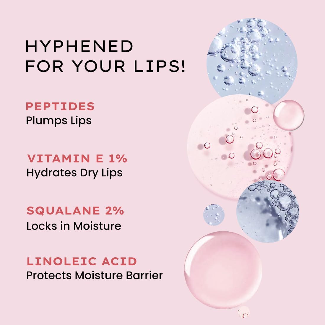 Hyphen Hazel Vitamin-Infused Peptide Tinted Lip Balm - 10g - Image 6