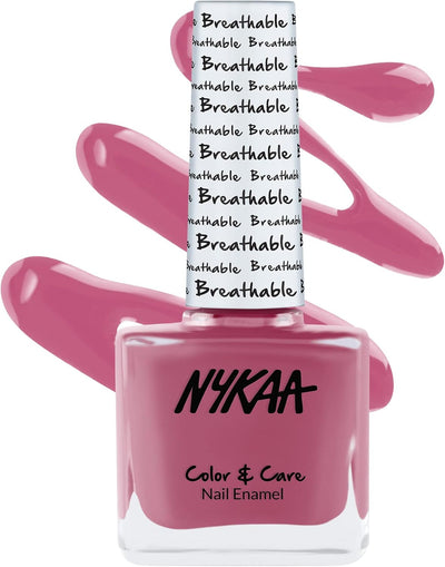 Nykaa Breathable Nail Enamel - Slow Love 315, Colour Cosmetics