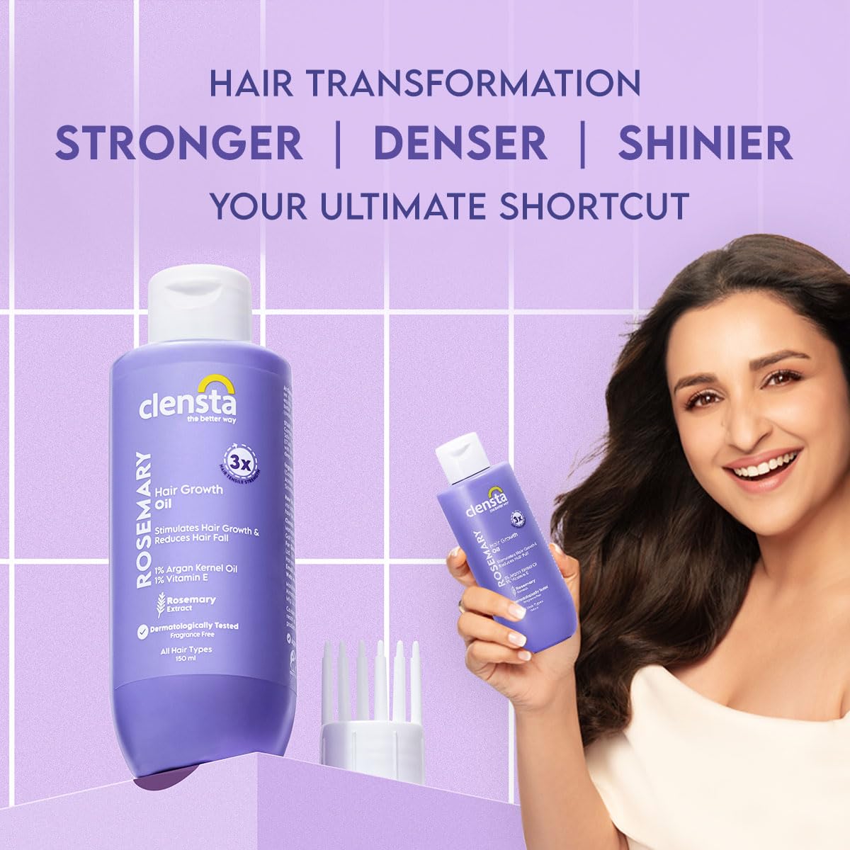 Clensta Rosemary Hair Growth Oil - 150ml - Image 2