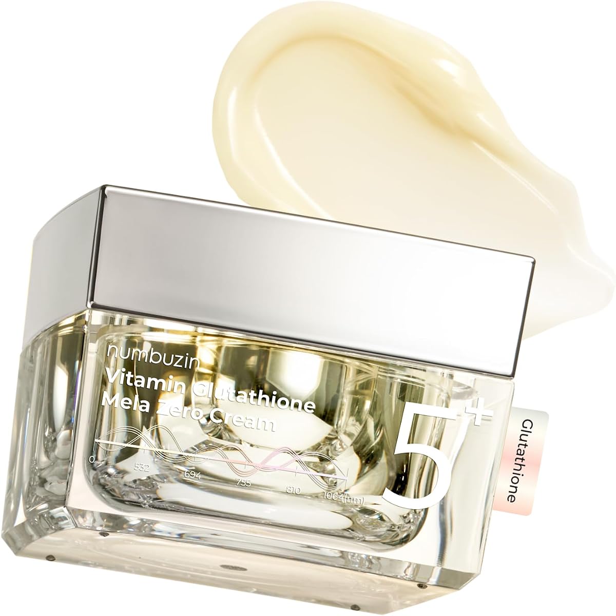 No.5+ Glutathione Vitamin Dark Spot Laser Cream - 50ml Face Treatment