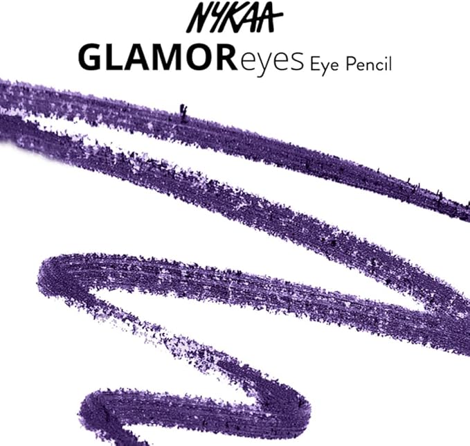 Nykaa Glamoreyes Eye Pencil - Violet Wizard 06 - Image 4