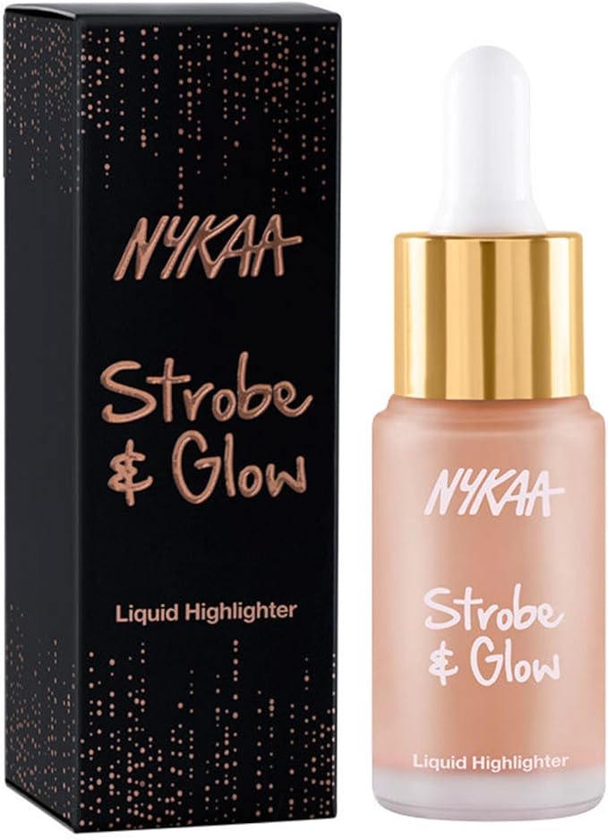 Nykaa Strobe & Glow Liquid Highlighter in Glazed Bronze - 30ml - Image 5