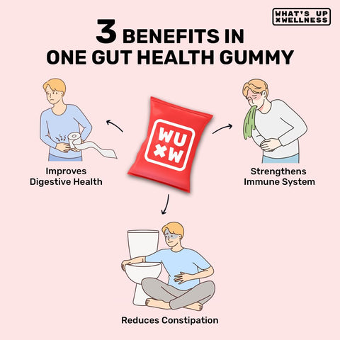 What’s Up Gut Health Gummies 30 Days Pack