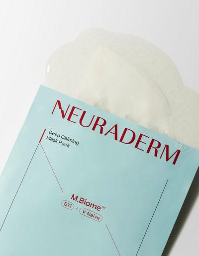 Neuraderm Deep Calming Facial Sheet Mask - Pack of 5 - Image 6