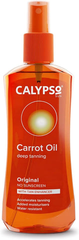 Calypso Original Carrot Oil with Deep Tan Extender Spray 200 ml