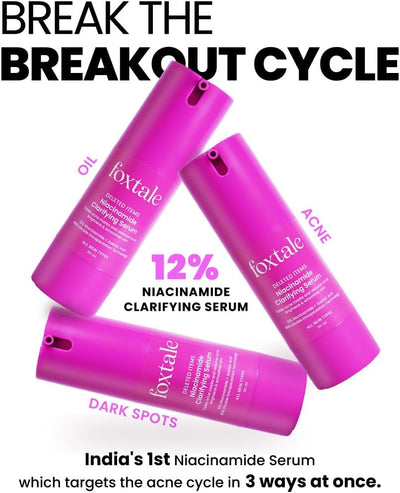 Foxtale Niacinamide Clarifying Serum - 12% with Azelaic Acid, 30ml - Image 8
