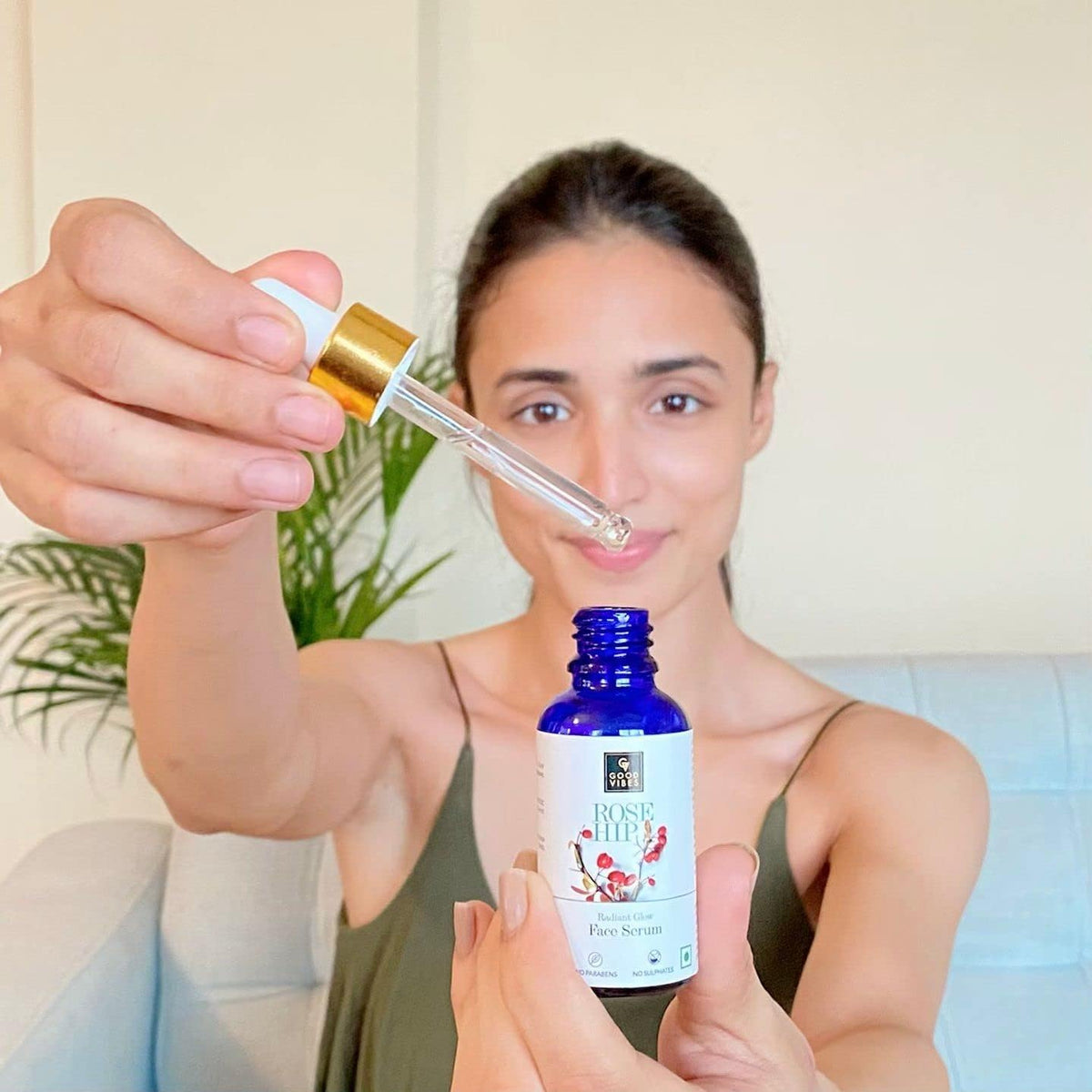 Good Vibes Rosehip Radiant Glow Face Serum - 30ml - Image 5