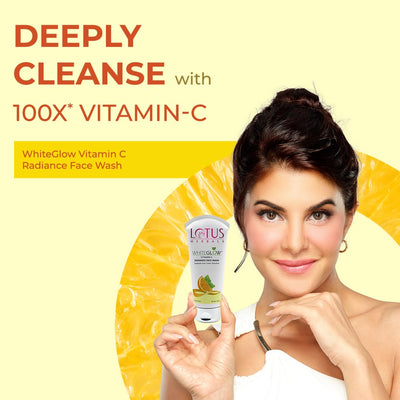 Lotus Herbals White Glow Vitamin C Radiance Face Wash - 100g - Image 3