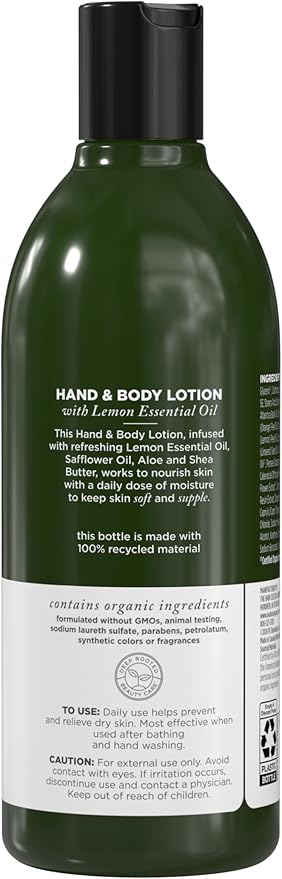 Avalon Organics Hand & Body Lotion - Refreshing Lemon, 354ml 12oz - Image 5