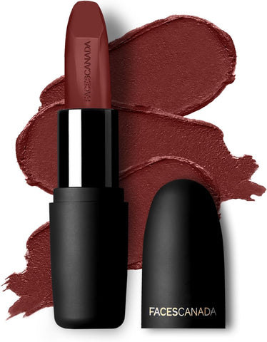 Faces Canada Weightless Matte Finish Lipstick Kissed Ruby 13 4.5g