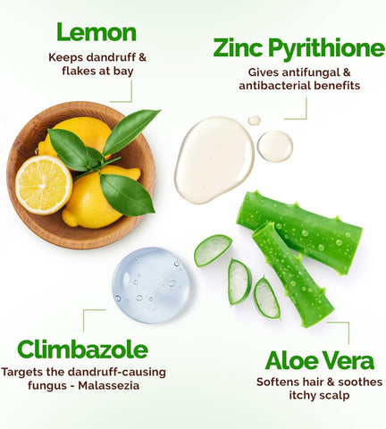 Mamaearth Lemon Anti-Dandruff Shampoo 250 ml