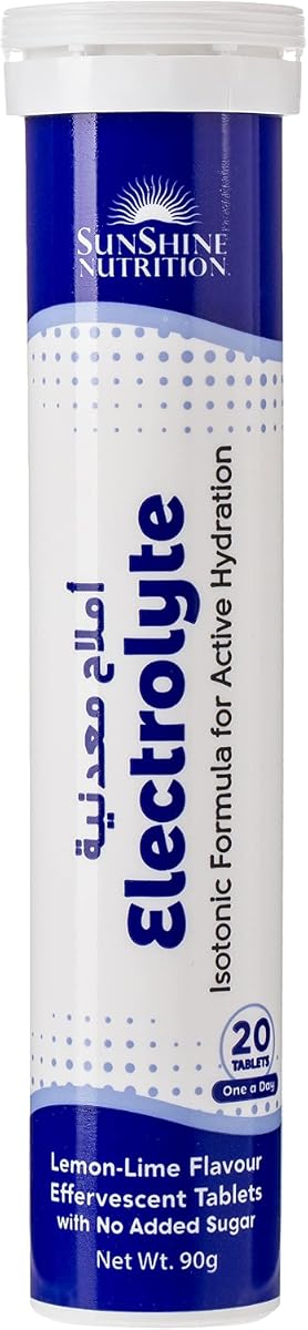 Sunshine Nutrition Isotonic Electrolyte Effervescent Tablets, 20 Pack - Image 2