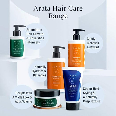 Arata Natural Hydrating & Non-Drying Body Wash With Coconut & Citrus Extracts 300 ml