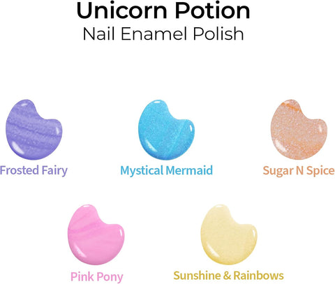 Nykaa Unicorn Potion Nail Enamel  Pink Pony  9ml Shade No.: 238