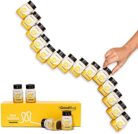 كبسولات تنظيف الأمعاء من ذا غود باغ | عبوة من 14 كبسولة | كبسولات لإزالة السموم | تُحسّن الهضم | تُحسّن صحة الأمعاء