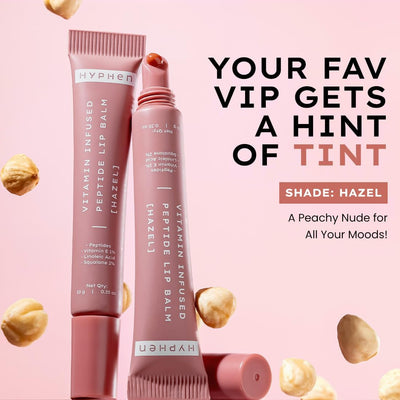 Hyphen Hazel Vitamin-Infused Peptide Tinted Lip Balm - 10g - Image 4