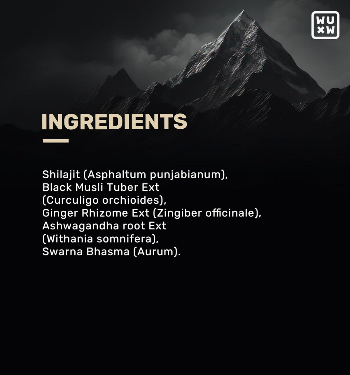 What's Up Shilajit Resin Gummies with 24 Carat Gold Dust - Imili Flavour, 30 Pieces - Image 4